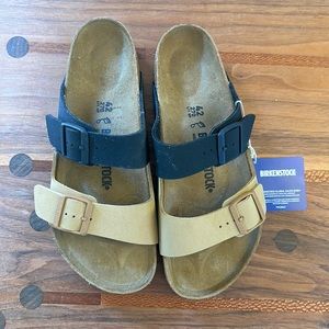Birkenstock Arizona split cork brown